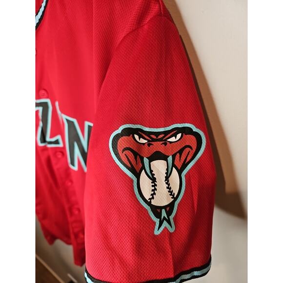 Arizona Diamondbacks 2024 Replica Alternate Red Jersey 2024 SGA Men’s M - Picture 4 of 7